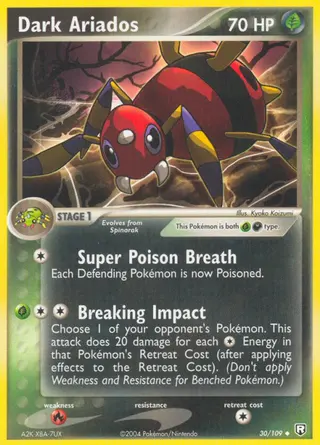 Carta Dark Ariados