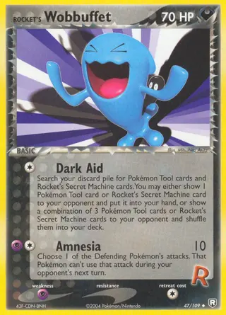 Carta Rocket's Wobbuffet