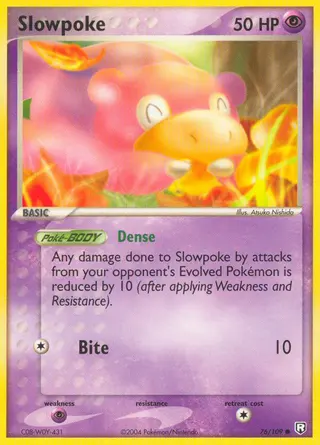 Carta Slowpoke