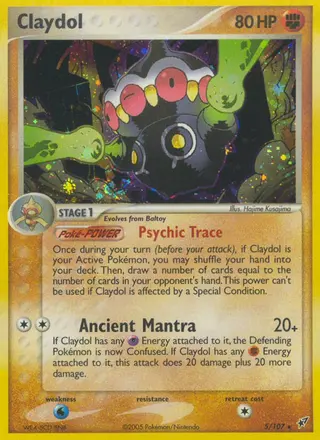 Carta Claydol
