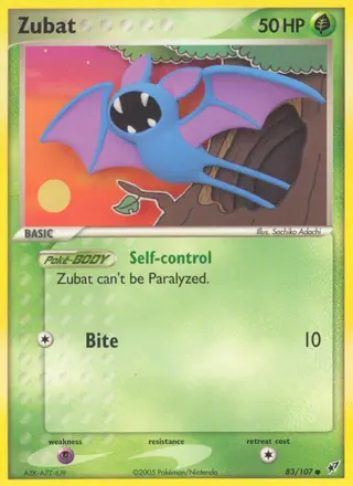 Carta Zubat