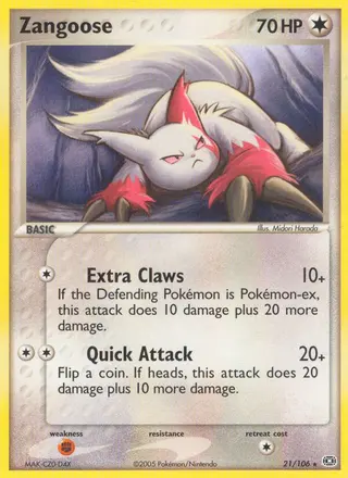 Carta Zangoose