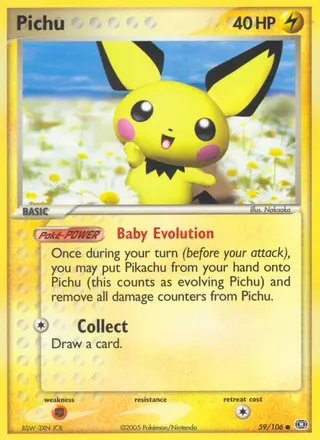 Carta Pichu