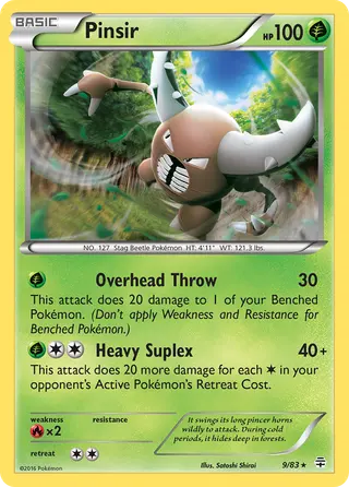Carta Pinsir