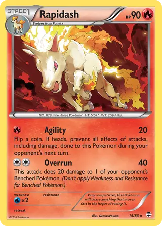 Carta Rapidash