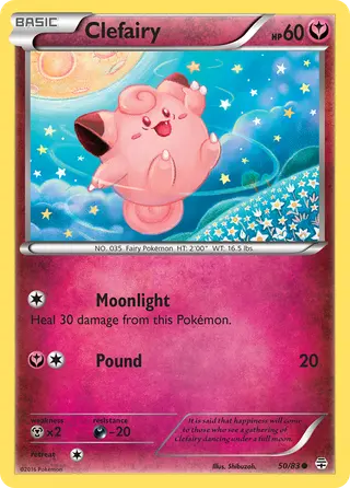 Carta Clefairy