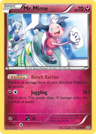 Carta Mr. Mime