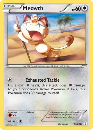 Carta Meowth