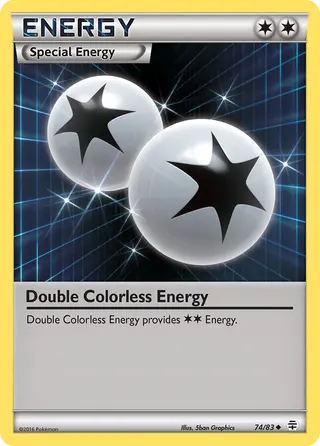 Carta Double Colorless Energy