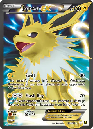 Carta Jolteon-EX