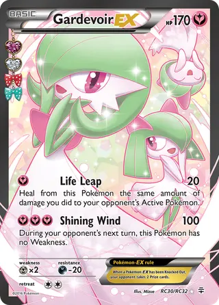Carta Gardevoir EX
