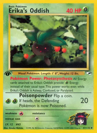 Carta Erika's Oddish