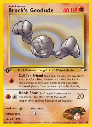 Carta Brock's Geodude