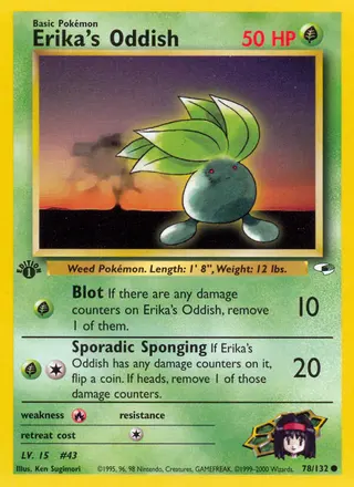 Carta Erika's Oddish