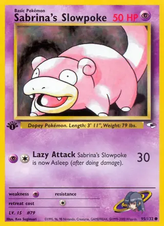 Carta Sabrina's Slowpoke