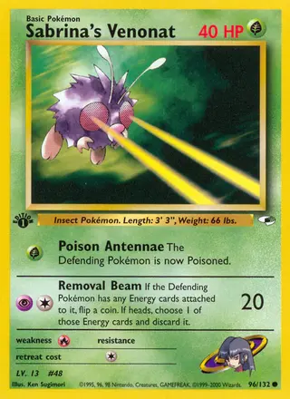 Carta Sabrina's Venonat