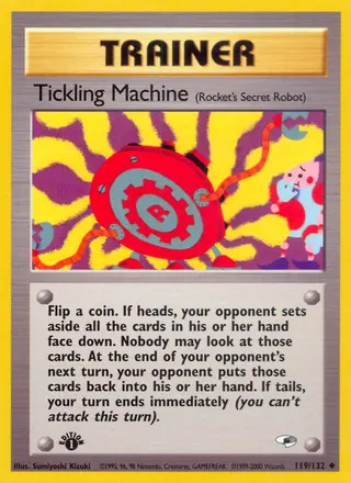 Carta Tickling Machine