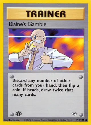 Carta Blaine's Gamble