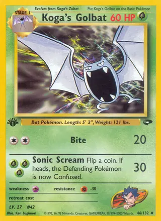 Carta Koga's Golbat