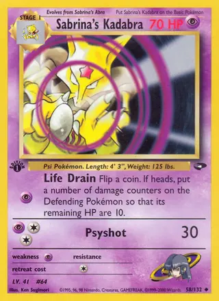 Carta Sabrina's Kadabra