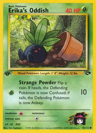 Carta Erika's Oddish