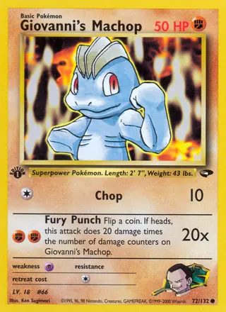Carta Giovanni's Machop
