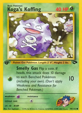 Carta Koga's Koffing