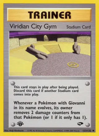 Carta Viridian City Gym