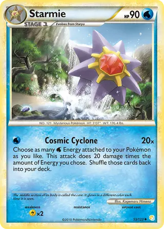 Carta Starmie
