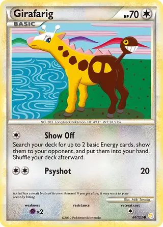 Carta Girafarig