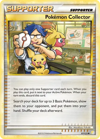 Carta Pokémon Collector