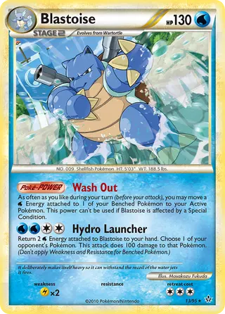 Carta Blastoise