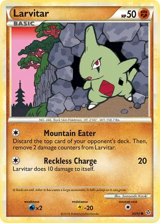 Carta Larvitar