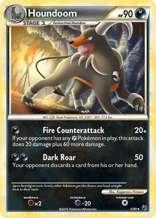 Carta Houndoom