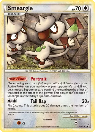Carta Smeargle