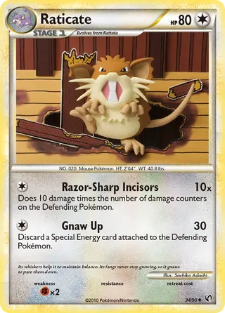 Carta Raticate