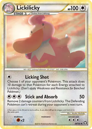 Carta Lickilicky