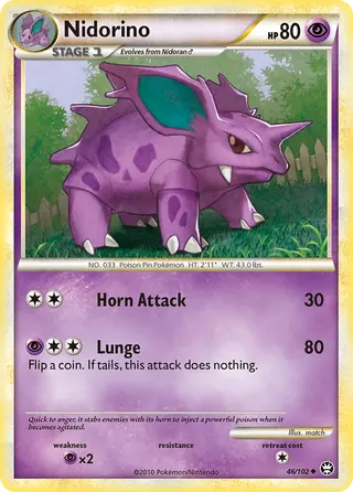 Carta Nidorino