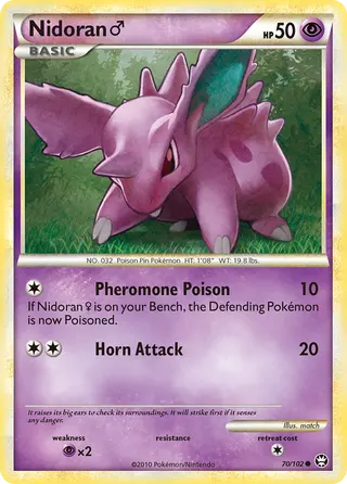 Carta Nidoran♂