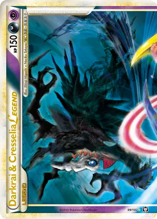 Carta Darkrai & Cresselia LEGEND