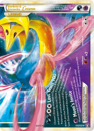 Carta Darkrai & Cresselia LEGEND