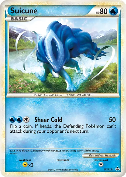Carta Suicune