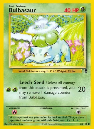 Carta Bulbasaur