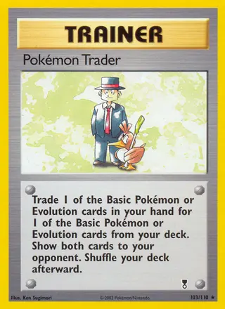 Carta Pokémon Trader