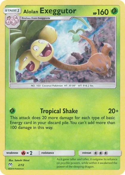 Carta Alolan Exeggutor