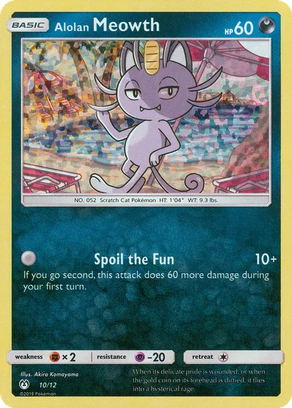 Carta Alolan Meowth