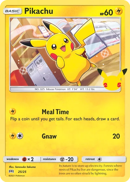Carta Pikachu