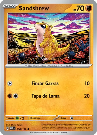 Carta Sandshrew