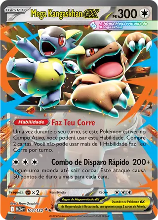 Carta Mega Kangaskhan ex