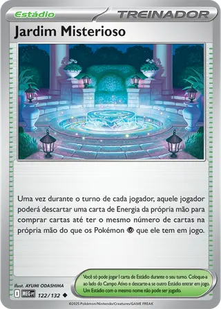 Carta Jardim Misterioso